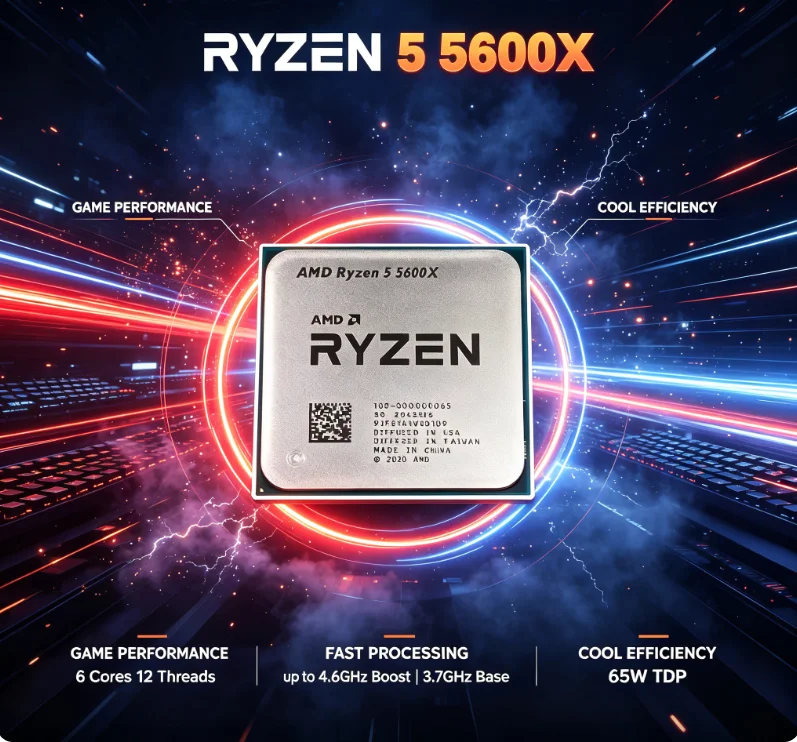 Amd Cpu Ryzen 5 - Processore AMD Ryzen 5 5600X Usato,