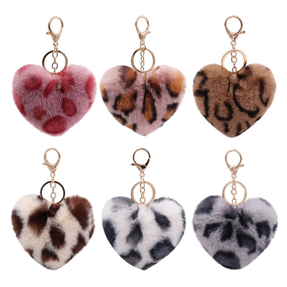 Tech Girl Accessories - Moda multicolore modello leopardo peluche soffice