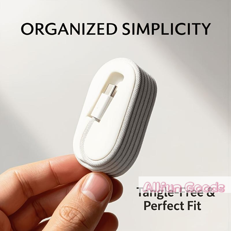 Travel Cable Organizer - [TG835] Organizzatore portatile per cavi, avvolgicavo