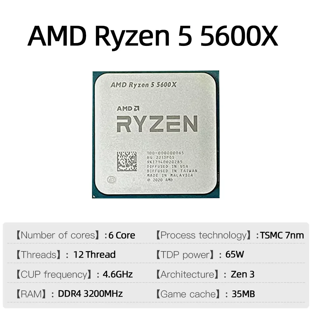 Processore AMD Ryzen 5 5600X U - Amd Cpu Ryzen 5 recensione e prezzo