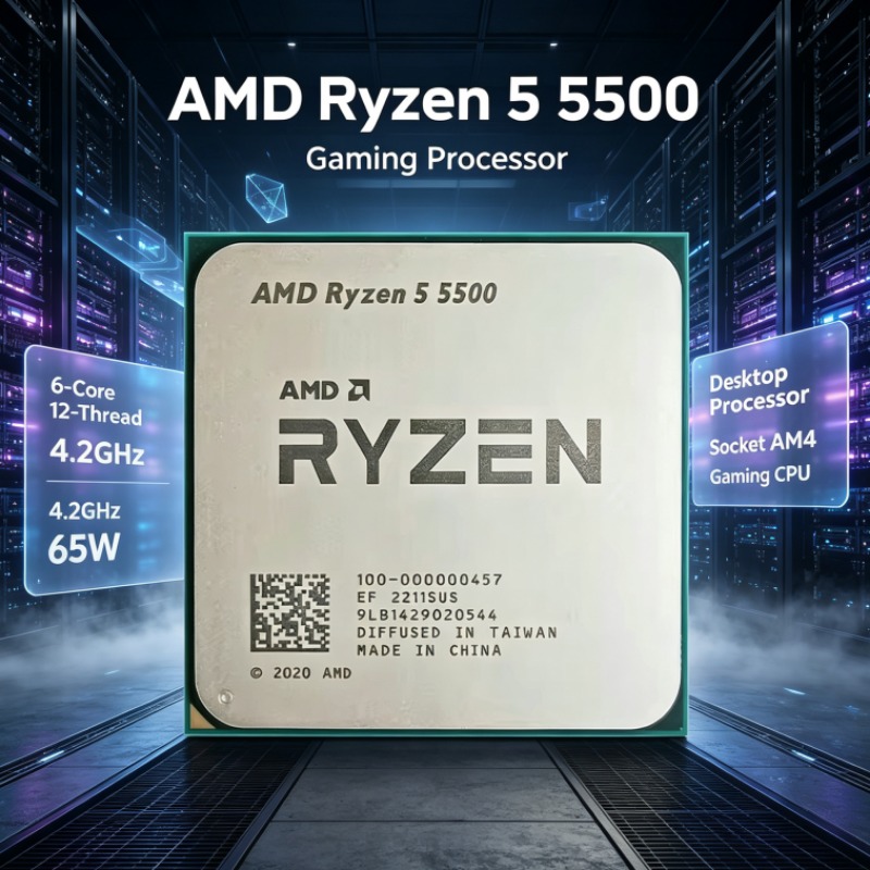 AMD Ryzen 5 5500 AM4 CPU Deskt - Amd Cpu Ryzen 5 recensione e prezzo