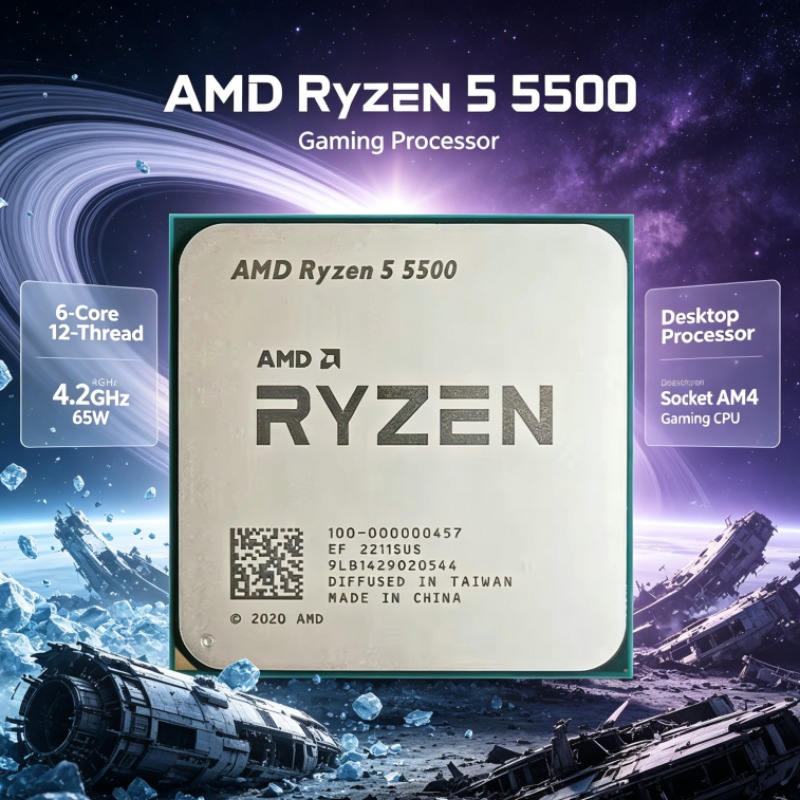 AMD Ryzen 5 5500 AM4 CPU Deskt - Amd Cpu Ryzen 5 recensione e prezzo