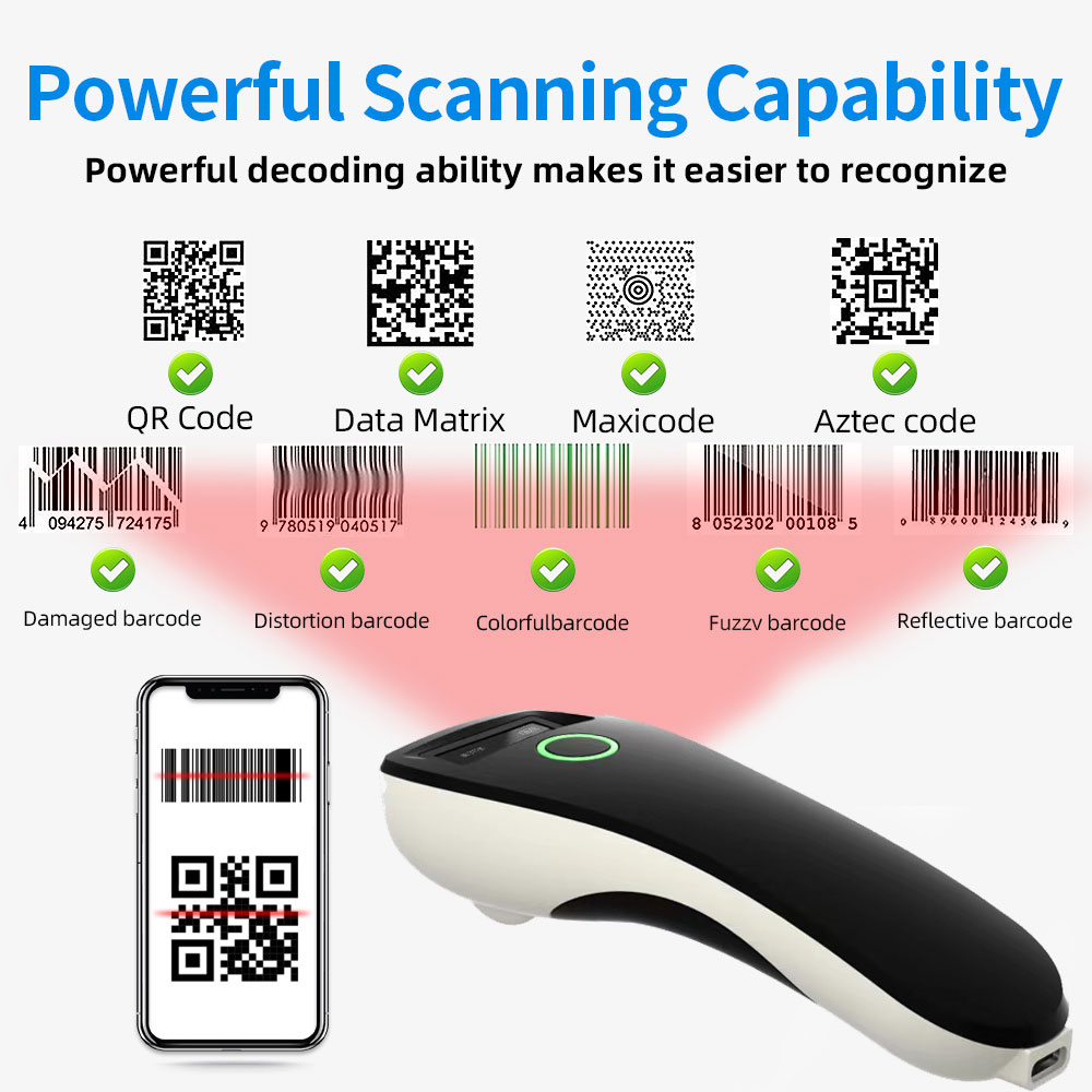 Mini scanner di codici a barre - Document Scanner Portable recensione e prezzo