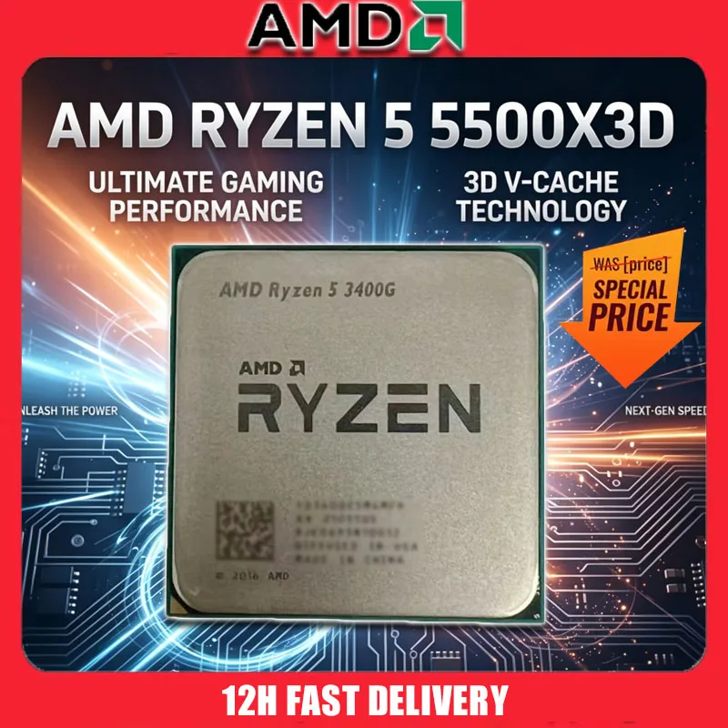 Processore AMD Ryzen 5 3400G R - Amd Cpu Ryzen 5 recensione e prezzo