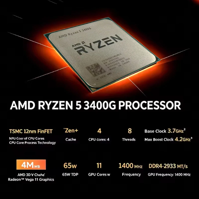 Processore AMD Ryzen 5 3400G R - Amd Cpu Ryzen 5 recensione e prezzo