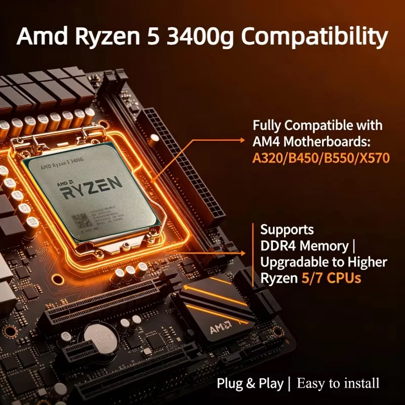Processore AMD Ryzen 5 3400G R - Amd Cpu Ryzen 5 recensione e prezzo