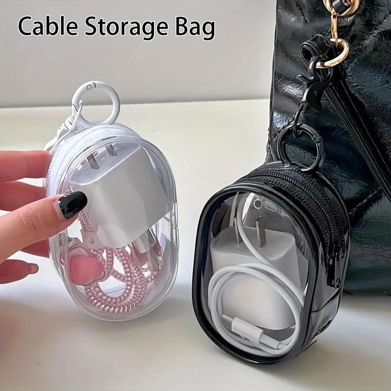 Borsa Portatile Mini Trasparen - Travel Cable Organizer recensione e prezzo