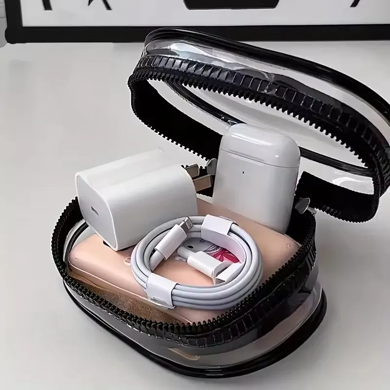 Borsa Portatile Mini Trasparen - Travel Cable Organizer recensione e prezzo