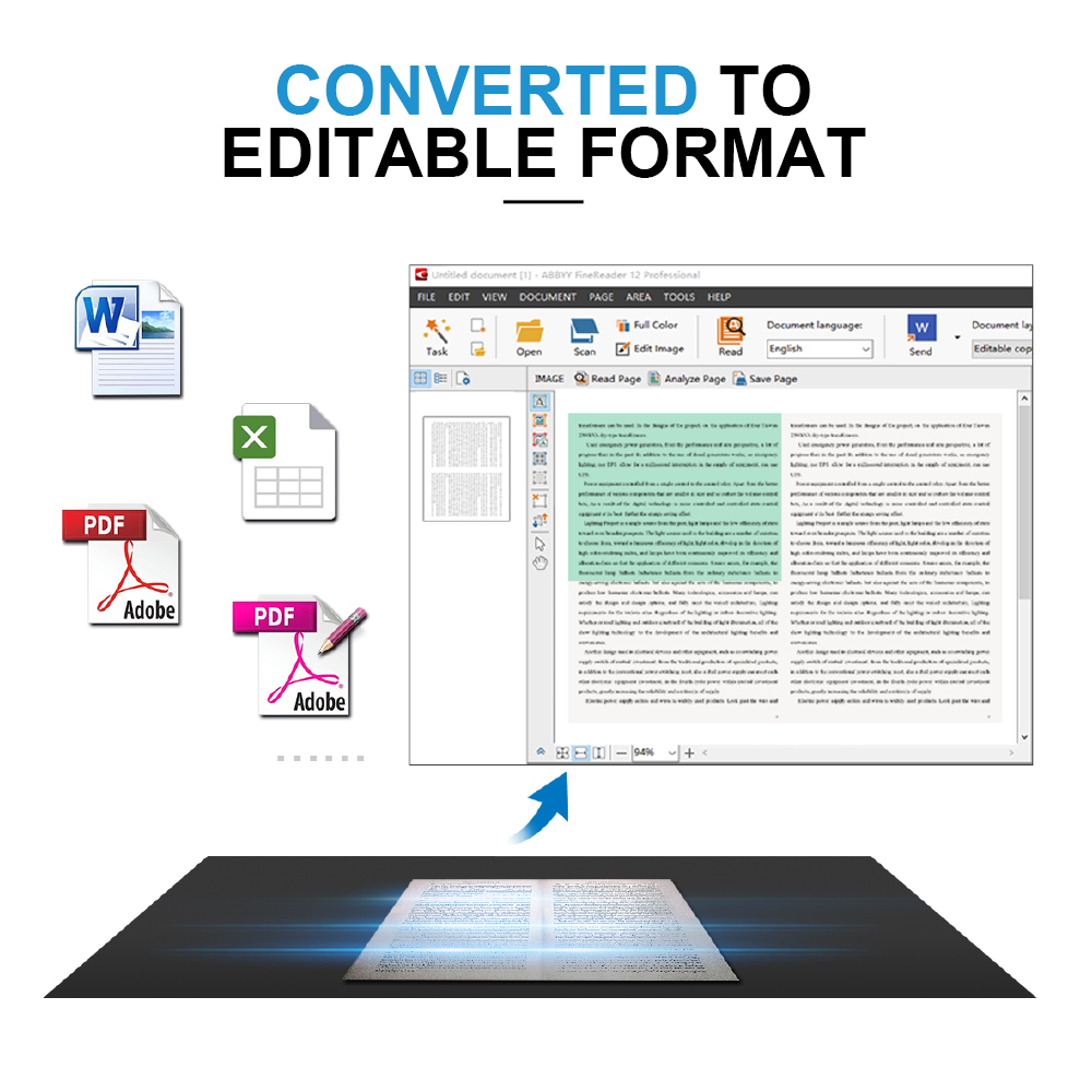 JOYUSING L14 Scanner per libri - Document Scanner Portable recensione e prezzo