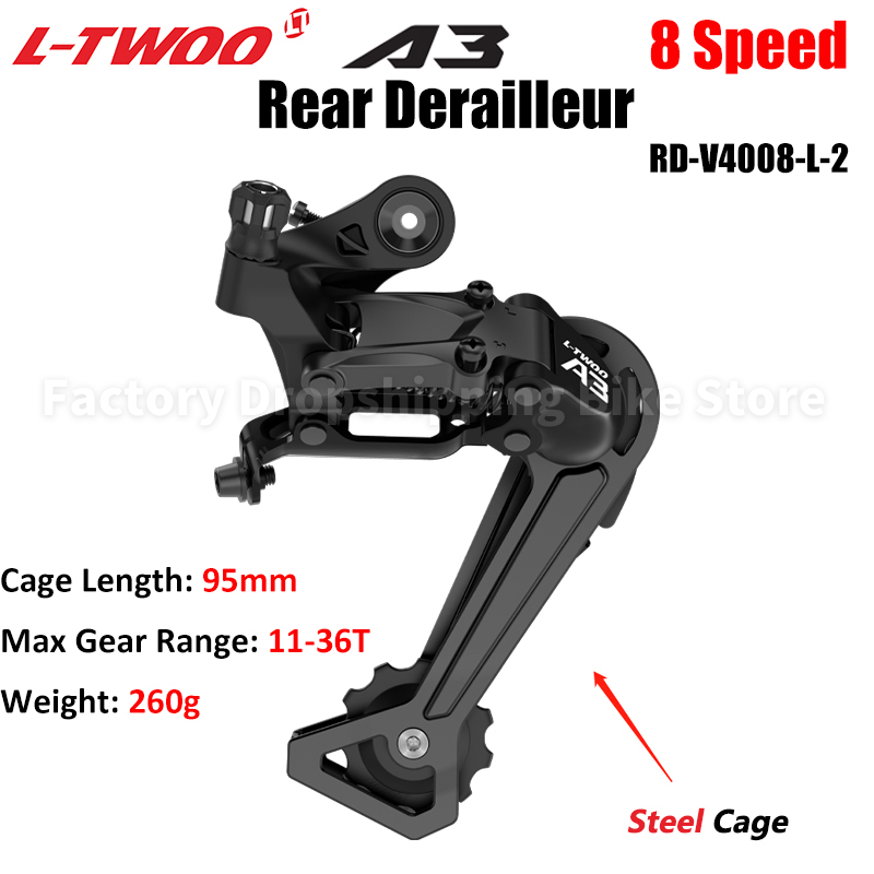 LTWOO MTB Bike A3 1x8 Kit Dera - Tech Bike Accessories recensione e prezzo