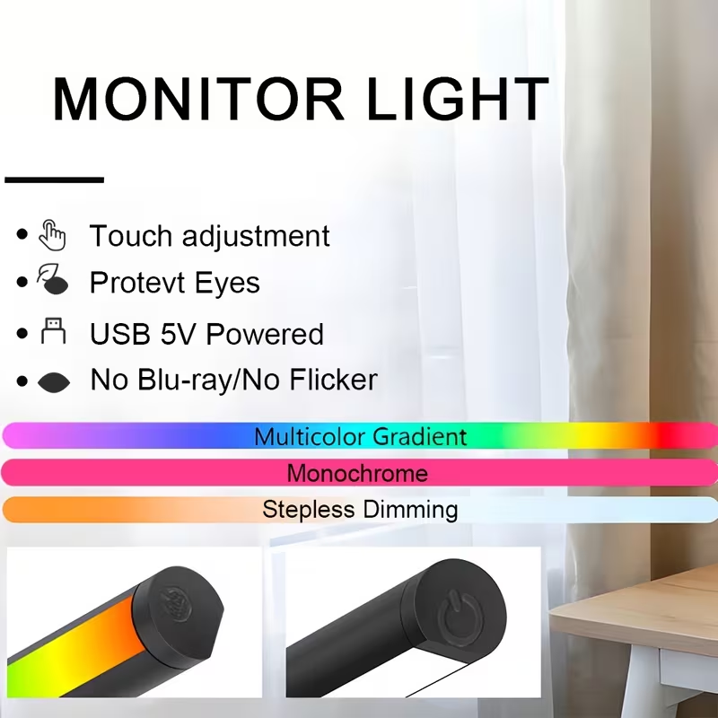 Luce LED Dimmerabile per Monit - Monitor Light Bar recensione e prezzo