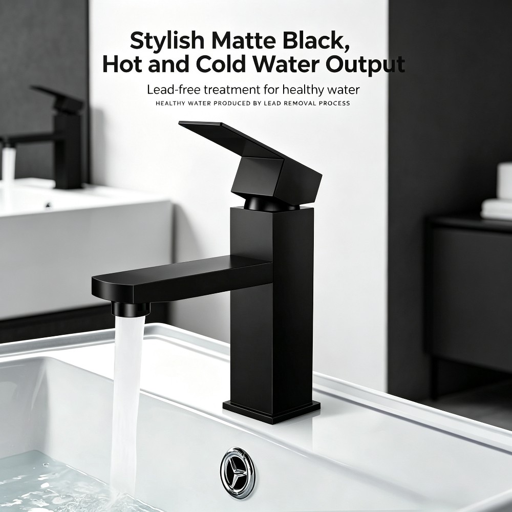 Rubinetto da bagno nero di alt - High Tech Kitchen Accessories recensione e prezzo