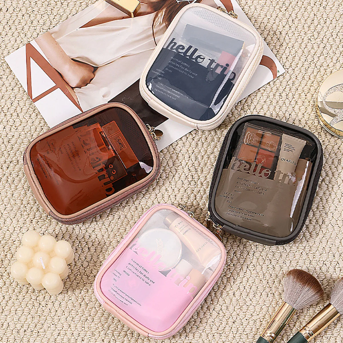 Borsa Cosmetica Trasparente Po - Travel Cable Organizer recensione e prezzo