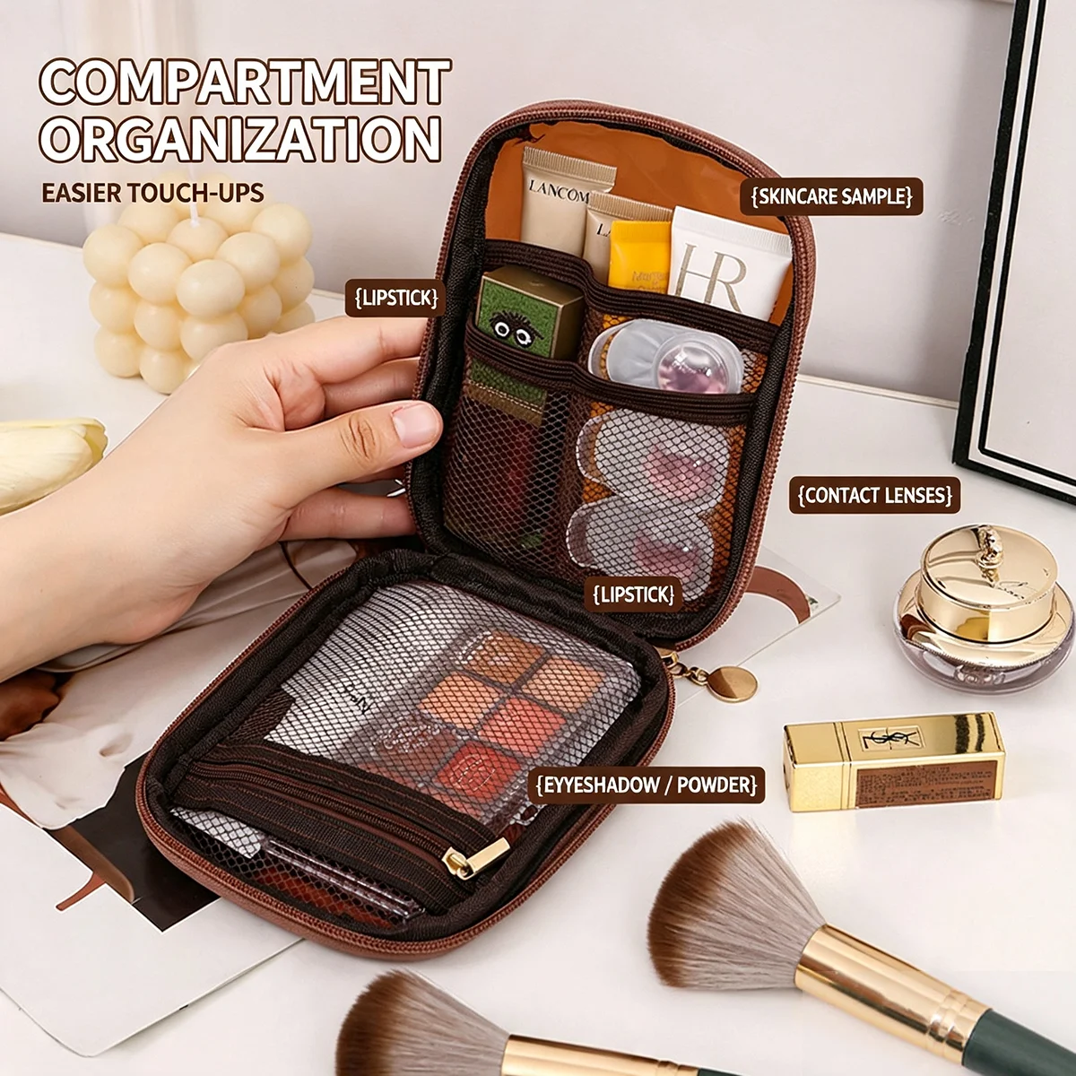 Borsa Cosmetica Trasparente Po - Travel Cable Organizer recensione e prezzo